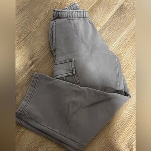 Aritzia Sweatfleece Cozy Fleece Mega Cargo™ Sweatpant Taupe Size XS